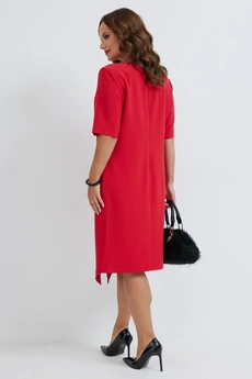 Платье 2300 красный Твой Имидж