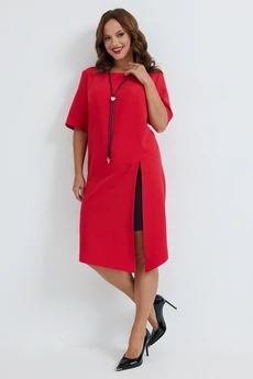 Платье 2300 красный Твой Имидж