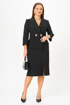 Платье 2306 черный Твой Имидж