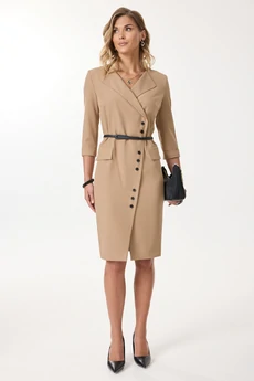 Платье 2311 кэмел Твой Имидж