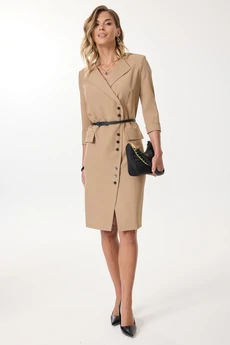 Платье 2311 кэмел Твой Имидж