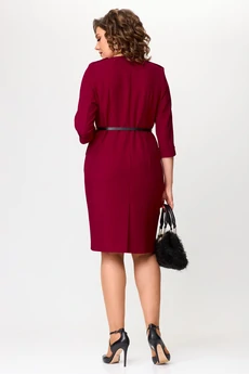 Платье 2313 винный Твой Имидж