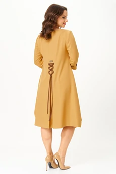 Платье 2334 горчица Твой Имидж