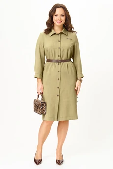 Платье 2337 олива Твой Имидж