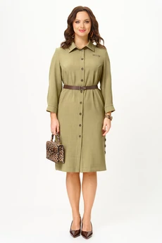 Платье 2337 олива Твой Имидж
