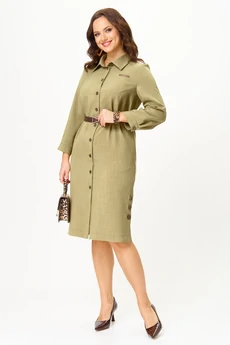 Платье 2337 олива Твой Имидж