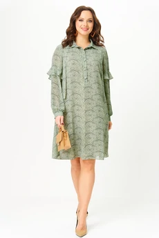 Платье 2338 фисташка Твой Имидж