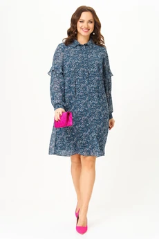 Платье 2339 маренго Твой Имидж