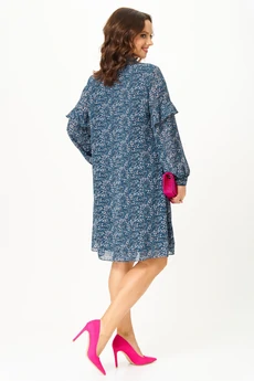 Платье 2339 маренго Твой Имидж