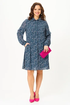 Платье 2339 маренго Твой Имидж