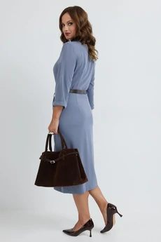 Платье 2361 пыльно-голубой Твой Имидж