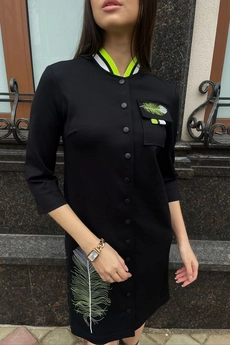 Платье 0058П зеленый USOVA