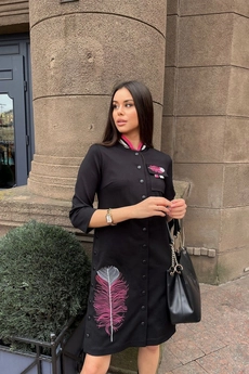 Платье 0058П розовый USOVA