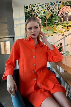 Костюм с шортами 005 оранжевый USOVA