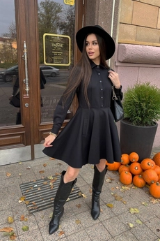 Платье 0052 черный USOVA