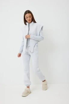 Костюм брючный 1016 серый V&N fashion