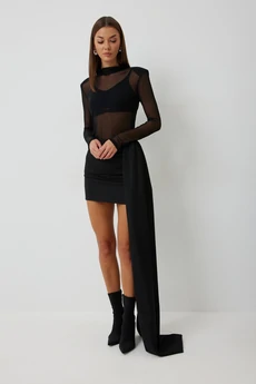 Джемпер 1017 черный V&N fashion