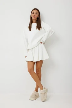 Юбка 1020 белый V&N fashion