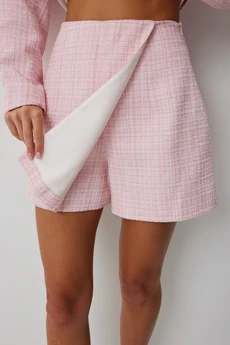 Юбка-Шорты 1022 розовый V&N fashion
