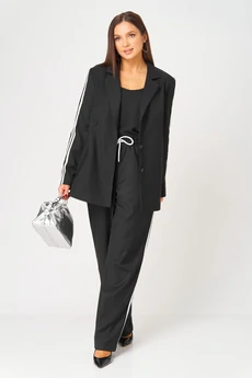 Костюм брючный 1053 чёрный V&N fashion