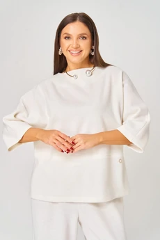 Джемпер 1055 молочный V&N fashion