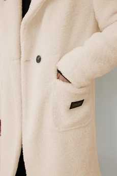 Пальто 1057 бежевый V&N fashion