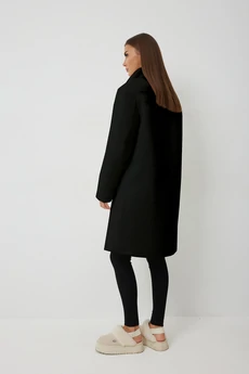 Пальто 1057 чёрный V&N fashion