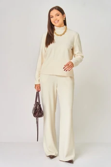 Костюм брючный 1064 молочный V&N fashion