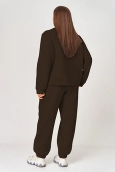 Спортивный костюм 1068 шоколад V&N fashion