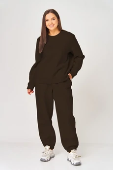 Спортивный костюм 1068 шоколад V&N fashion