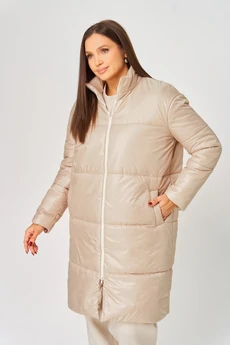 Пальто 1069 бежевый V&N fashion