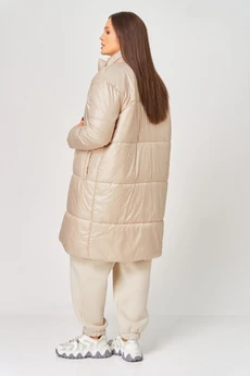 Пальто 1069 бежевый V&N fashion