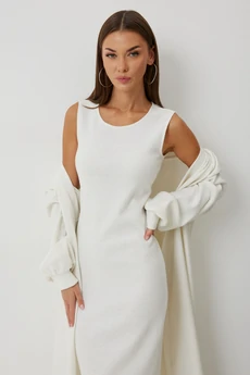 Платье 1077 молочный V&N fashion