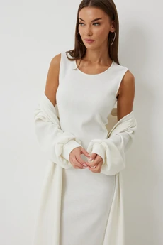 Платье 1077 молочный V&N fashion