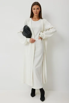 Костюм с платьем 1079 молочный V&N fashion