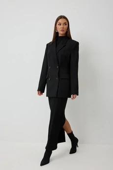 Костюм с платьем 1088 чёрный V&N fashion