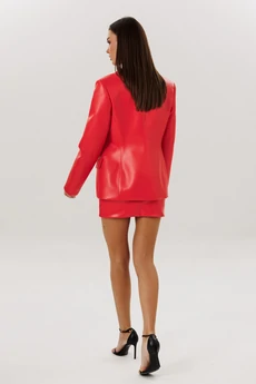 Костюм с платьем 1094 красный V&N fashion