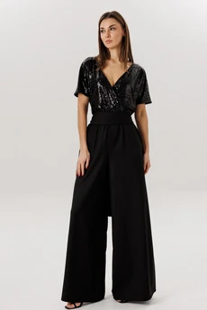 Комбинезон 1095 черный  V&N fashion