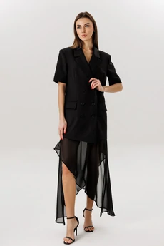 Костюм с шортами 1098 черный V&N fashion