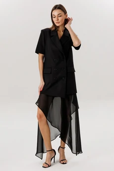 Костюм с шортами 1098 черный V&N fashion