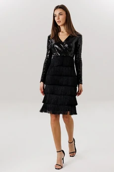 Платье 1099 черный V&N fashion