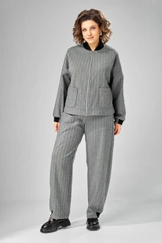 Брюки 1102 серый V&N fashion