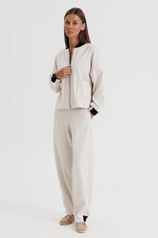 Костюм брючный 1103 бежевый V&N fashion
