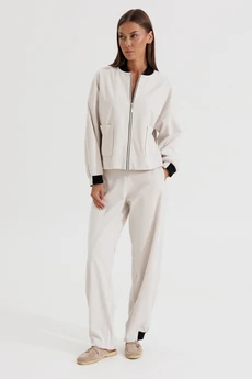 Костюм брючный 1103 бежевый V&N fashion