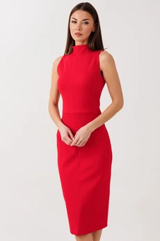 Платье 1107 красный V&N fashion