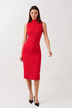 Платье 1107 красный V&N fashion