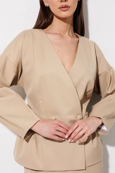 Жакет  1111 бежевый V&N fashion