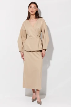 Жакет  1111 бежевый V&N fashion