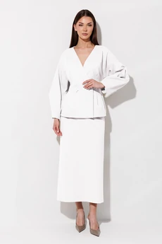 Жакет  1111 белый V&N fashion