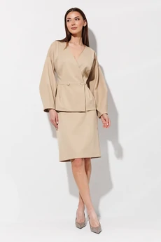 Юбка 1114 бежевый V&N fashion